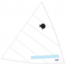 Sunfish Sail, White, 10016
