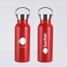 SERO Sailing, Sunfish 17 oz Vacuum Insulated Water Bottle, Red, SER-25640