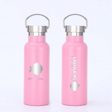 SERO Sailing, Sunfish 17 oz Vacuum Insulated Water Bottle, Pink, SER-25641