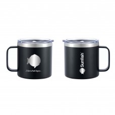 SERO Sailing, Sunfish 14 oz Vacuum Insulated Mug, Black, SER-25634