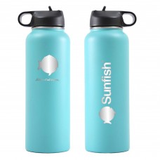 SERO Sailing, Sunfish 40 oz Vacuum Insulated Water Bottle, Teal, SER-25645