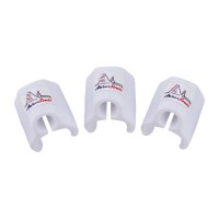 AeroSouth, Sunfish Mainsheet Hanger Clip (Set of 3, White), SNF-MNS-HNG-CLP-W